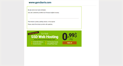 Desktop Screenshot of gencbaris.com